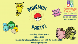Pokemon Party at Emerson