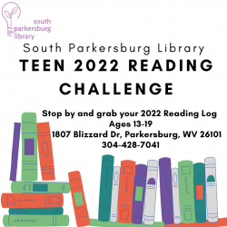 Teen Reading Challenge at South Parkersburg