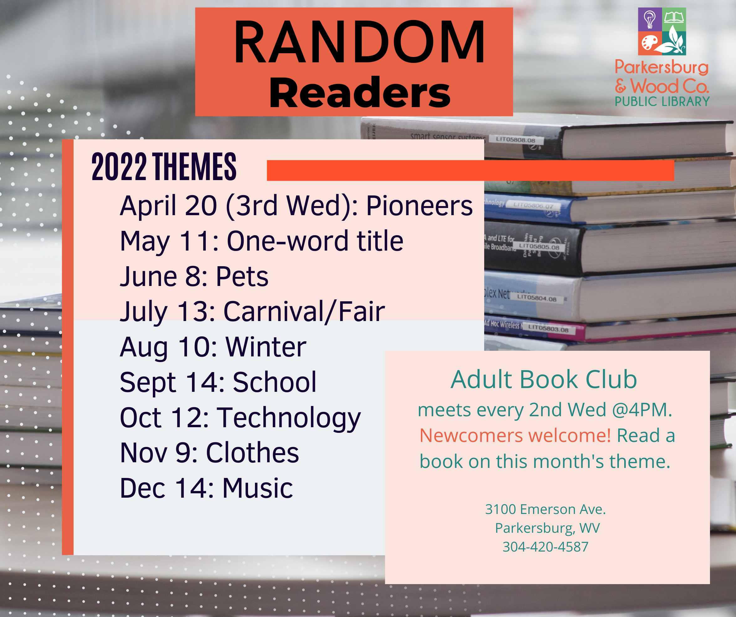 Random Readers Book Club at Emerson