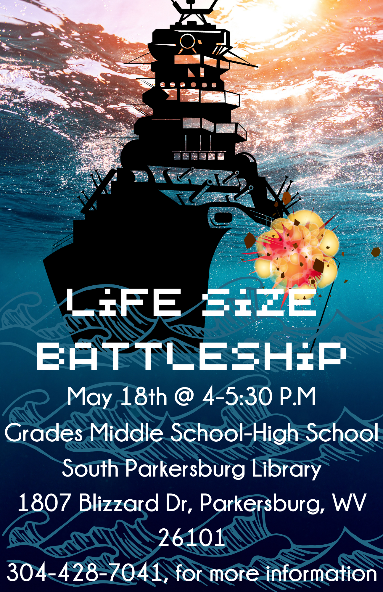 Life-Size Battleship at South Parkersburg